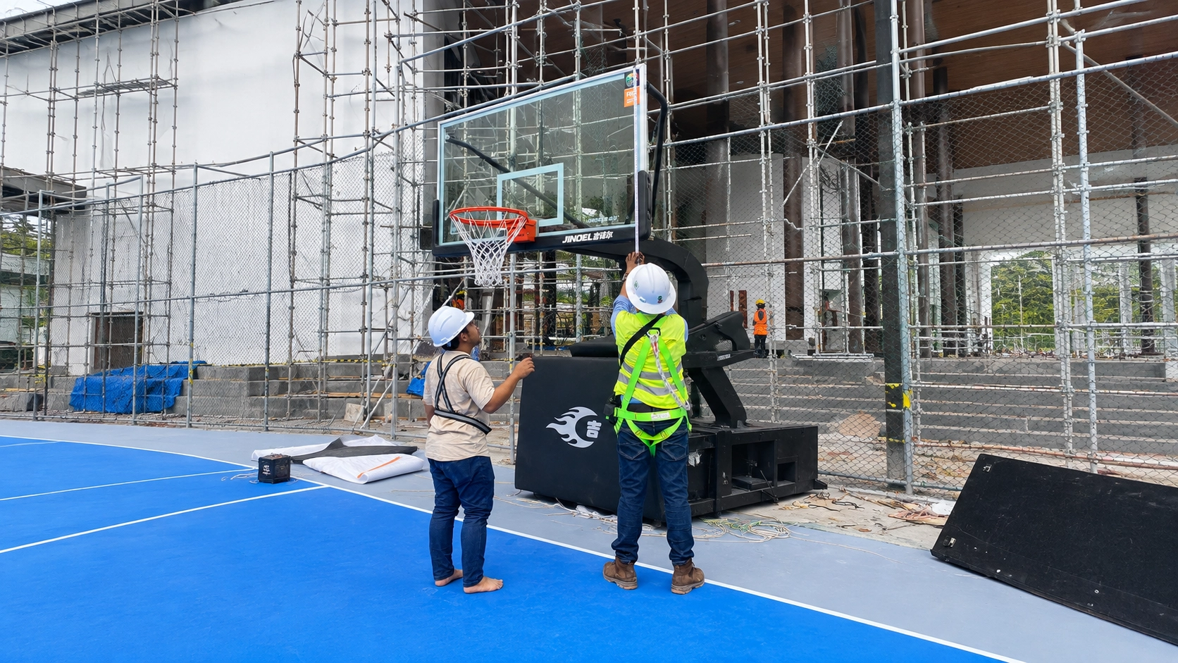 Foldable Basketball Hoop - Buin Batu
