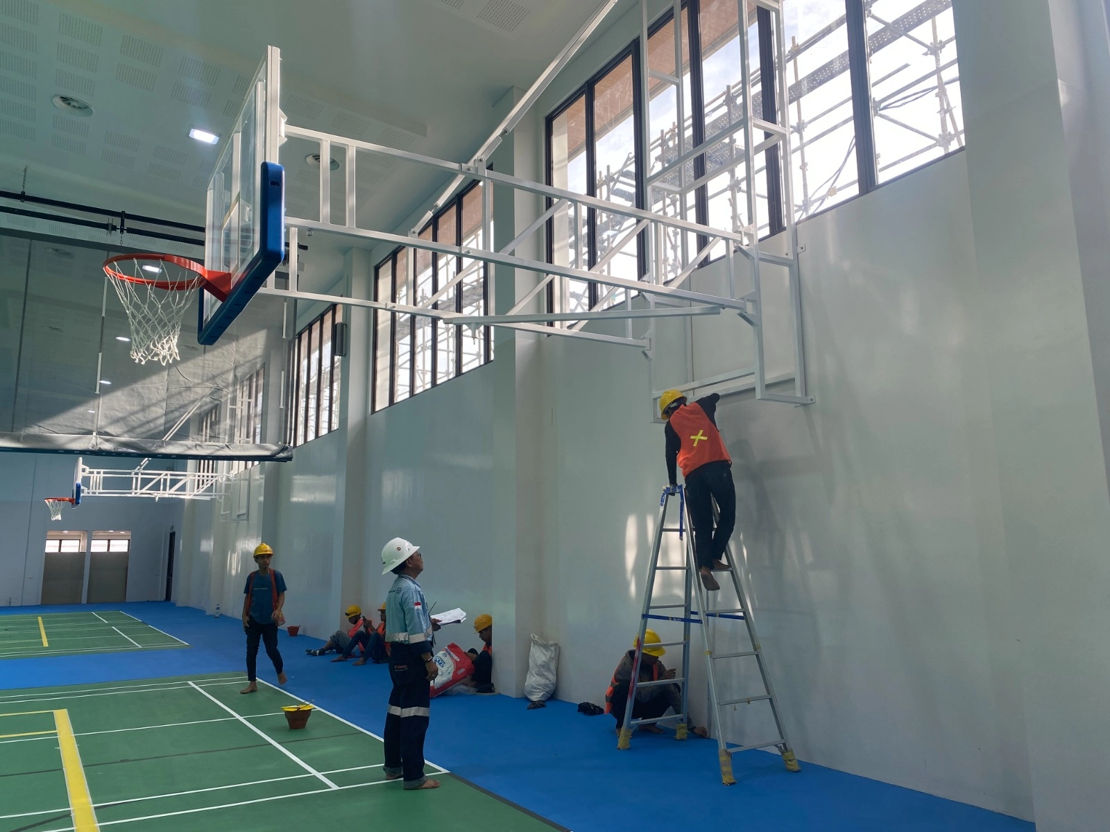 Foldable Basketball Hoop Indoor - Buin Batu