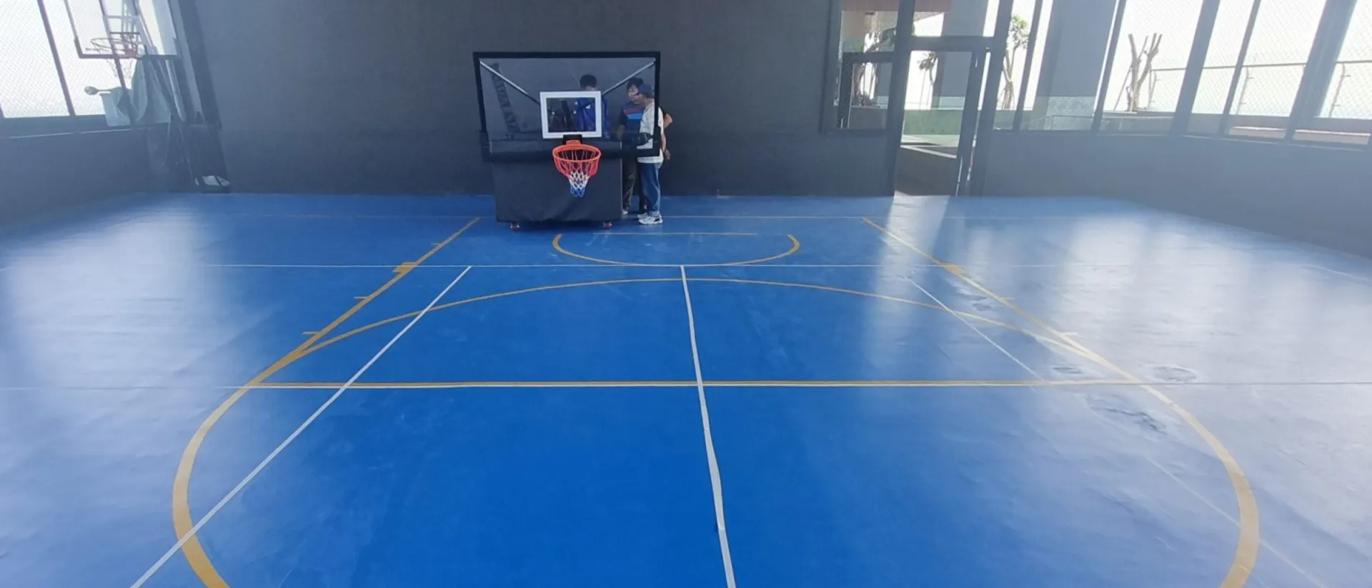 Acrilic Flooring For Basketball Court