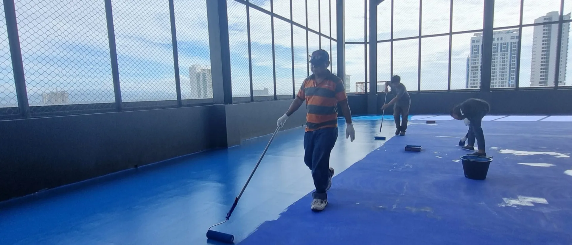 Acrilic Flooring For Basketball Court