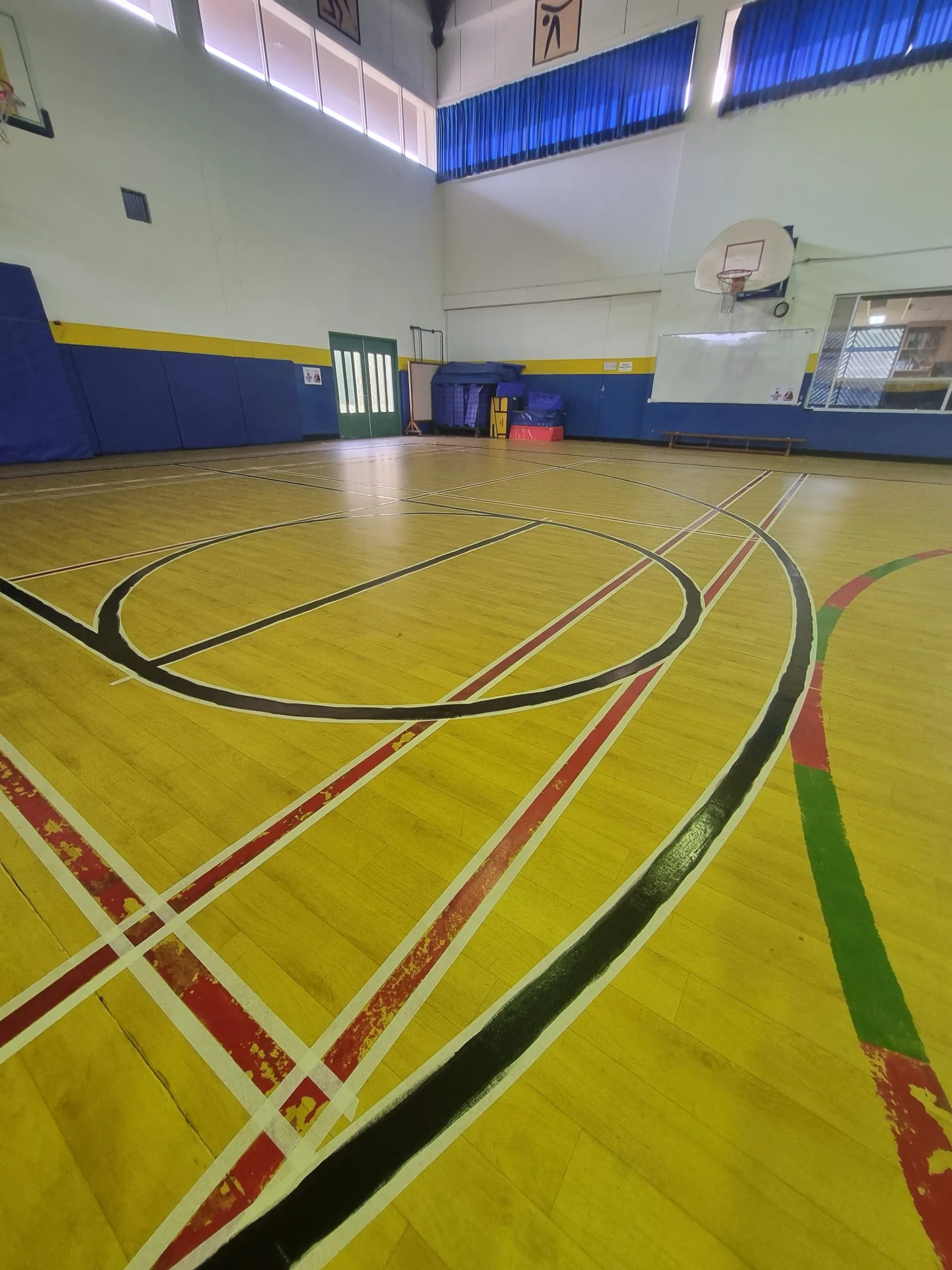 Line Marking Multipurpose Court