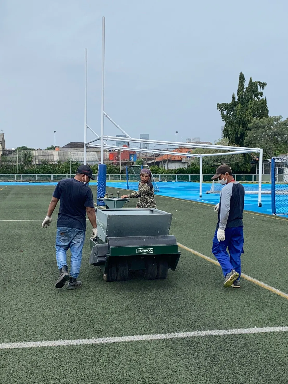 Maintenance Rugby & Soccer Field, JIS