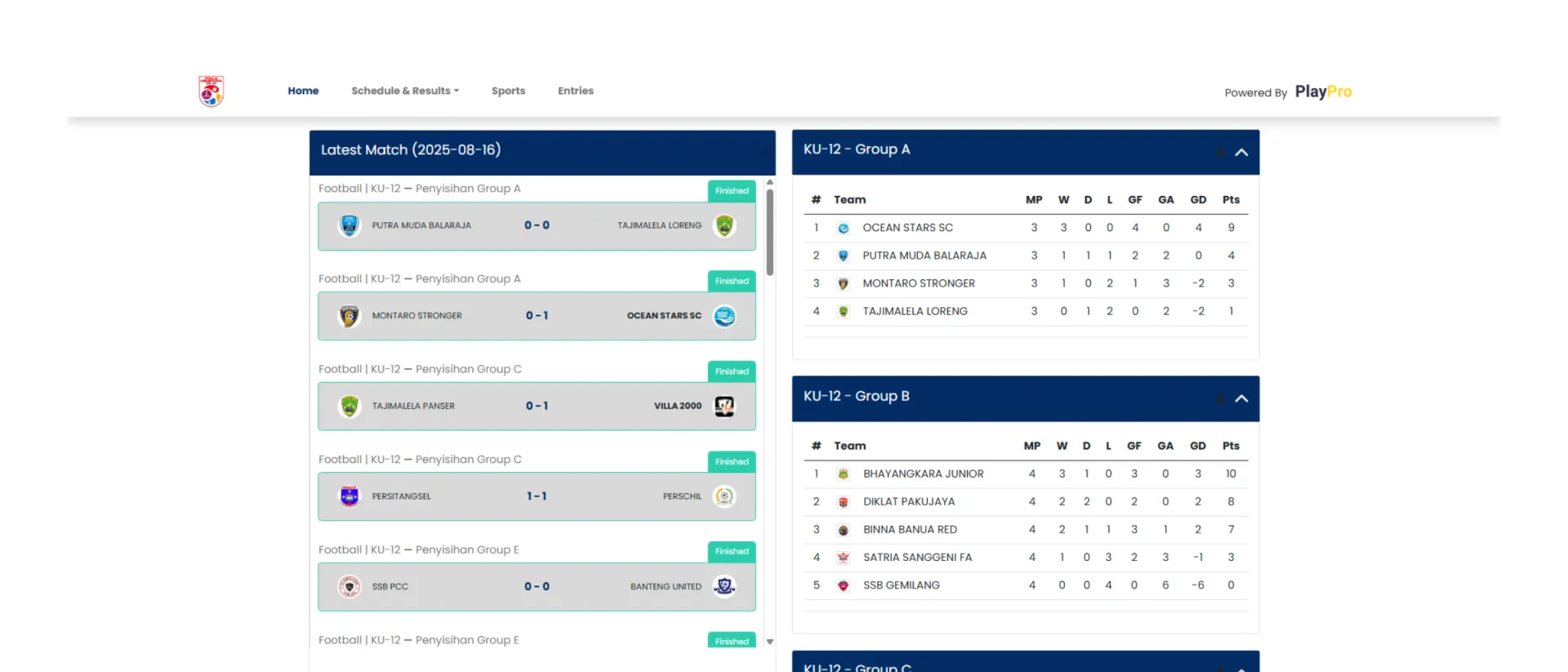 Piala Menpora Regional Tangsel