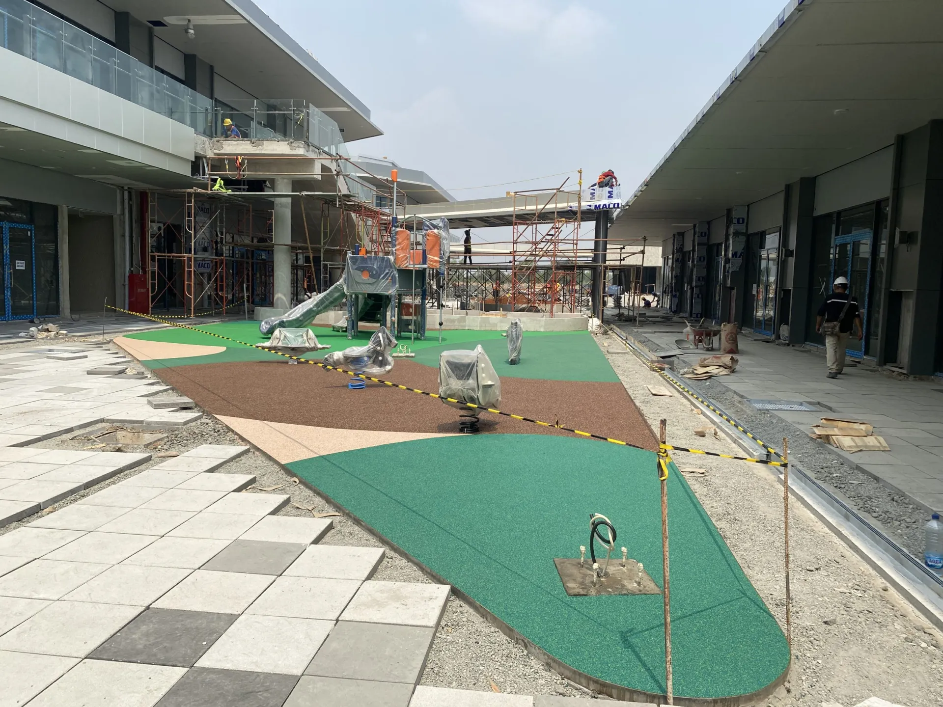Playground Flooring Grand Outlet Mall, Karawang
